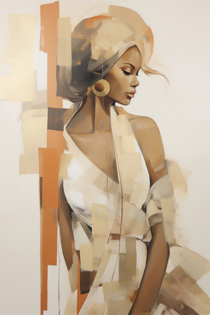 Painting of a woman