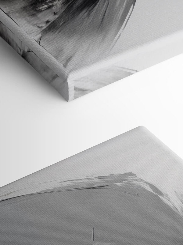Black and white painting Black and white painting