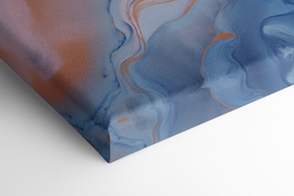 Serene swirls of color and movement