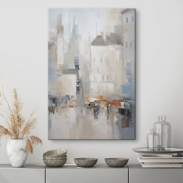 Painting of a building
