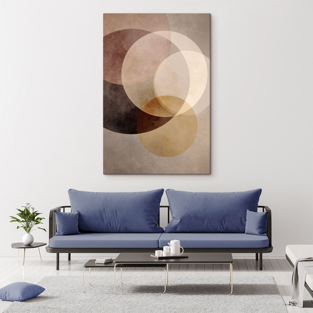 Group of circles in different colors