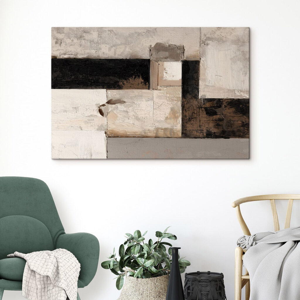 Painting of a rectangular object