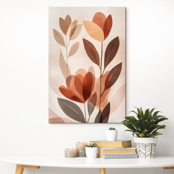 Blooming in warm, earthy tones