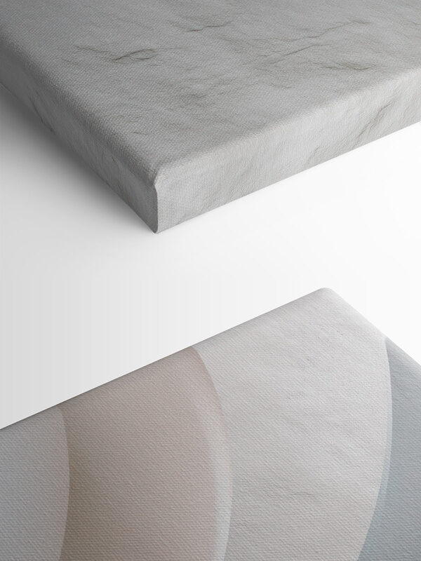 White wall with curved lines White wall with curved lines