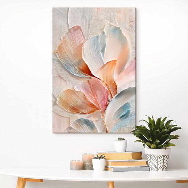 Delicate strokes of pastel colors Delicate strokes of pastel colors