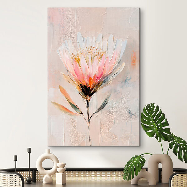 Painting of a flower Painting of a flower