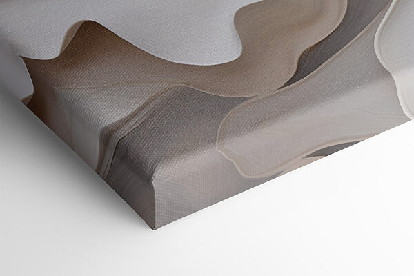 Flowing forms in soft hues