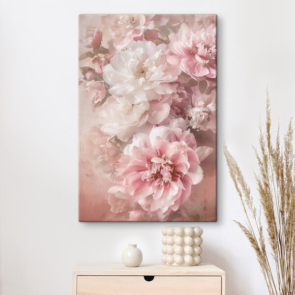 Group of pink and white flowers Group of pink and white flowers