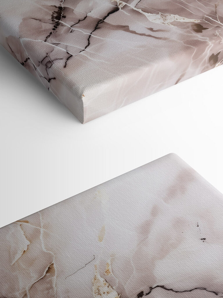 Elegant swirls of soft tones