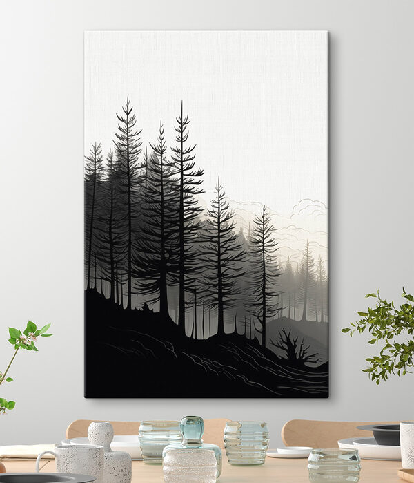 Canvas Schilderijen Bos met bomen op de achtergrond (Artikelnummer: s48573) Canvas Schilderijen Canvas Schilderijen Bos met bomen op de achtergrond (Artikelnummer: s48573)