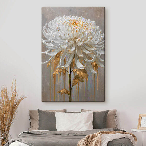 Elegant flower with flowing petals
