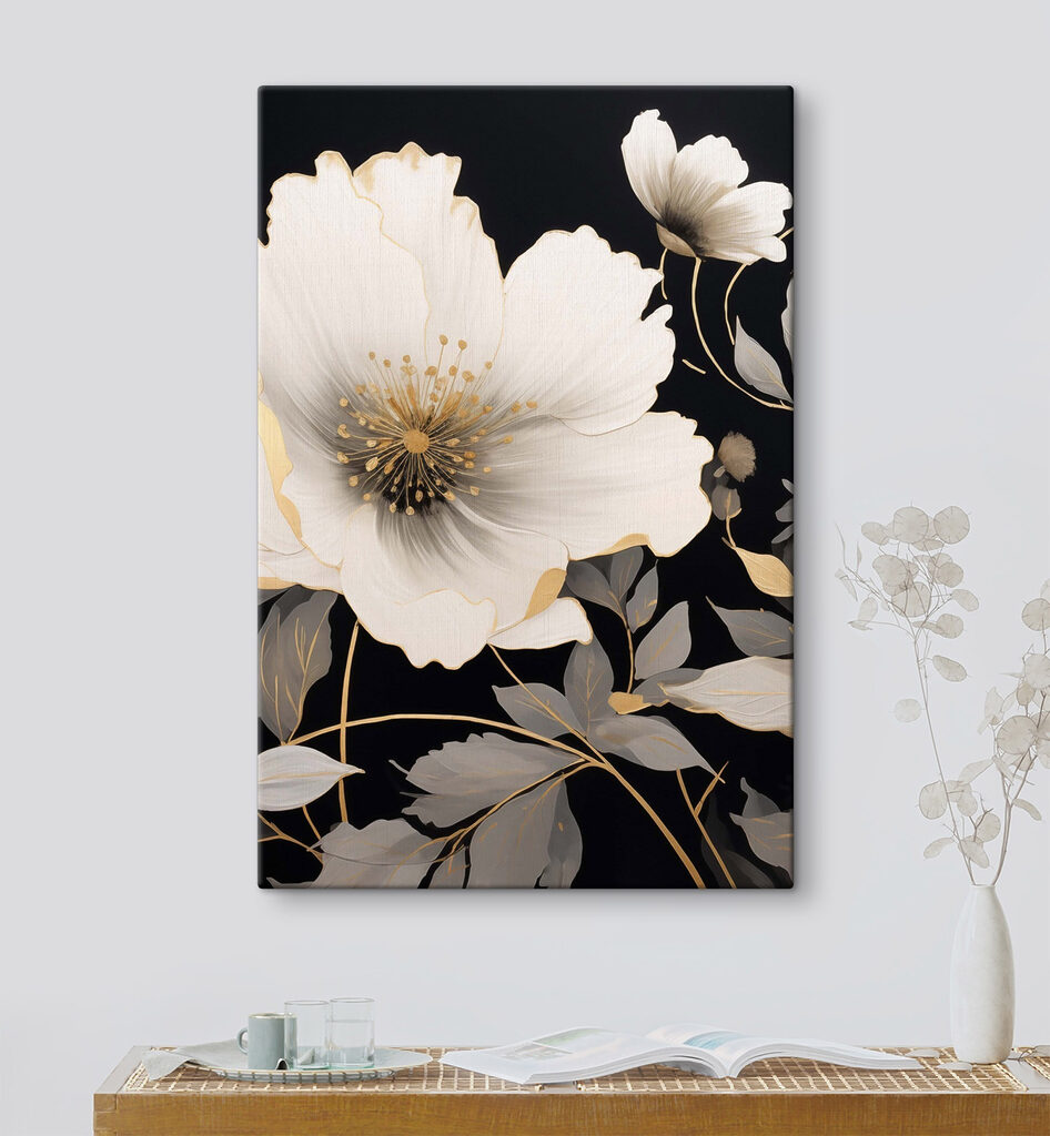 Beautiful floral design with delicate details