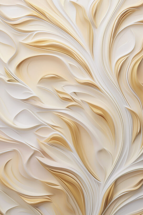 Delicate curves in soft hues
