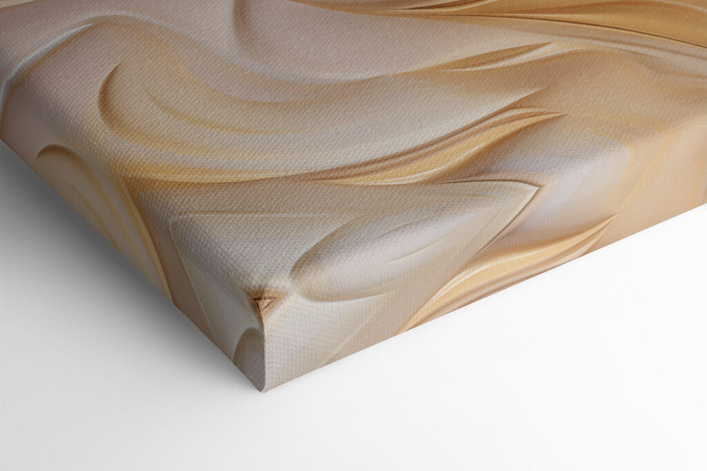 Delicate curves in soft hues