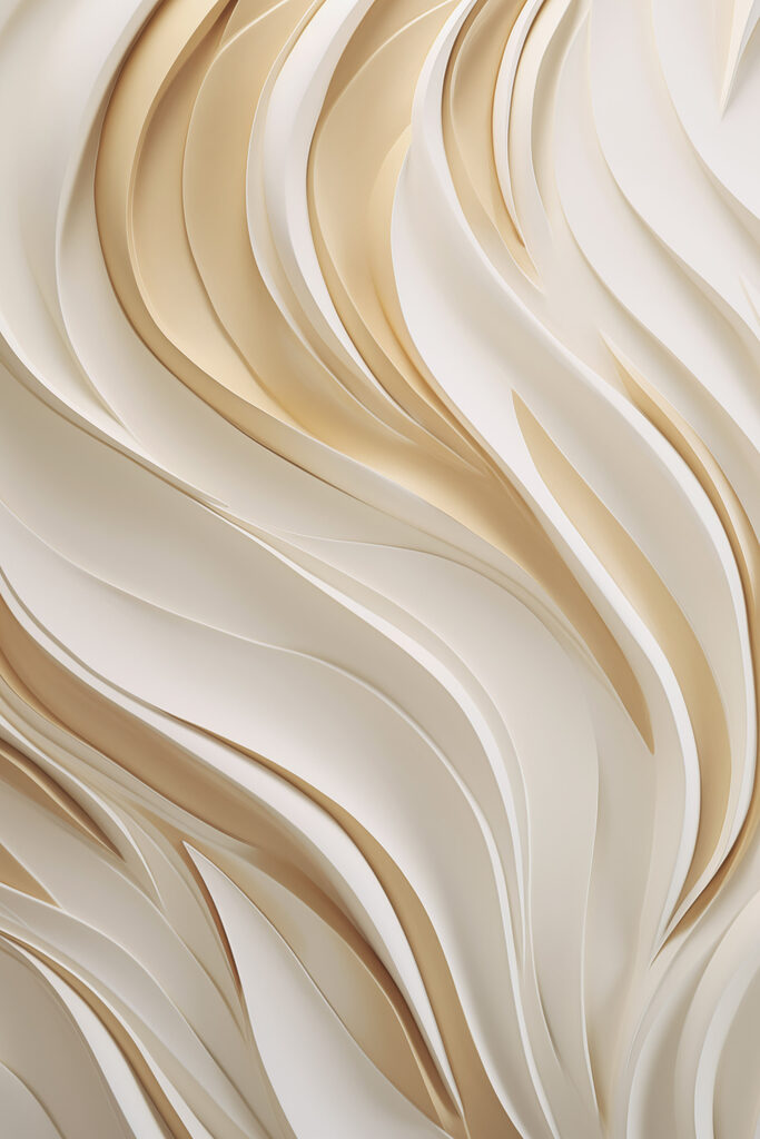Flowing Forms in Soft Tones