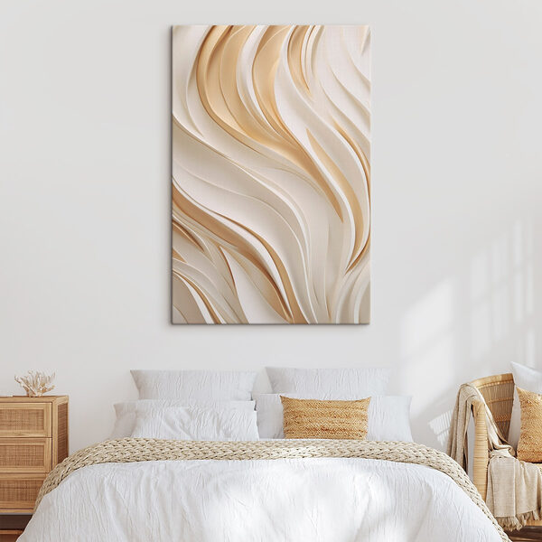 Flowing Forms in Soft Tones