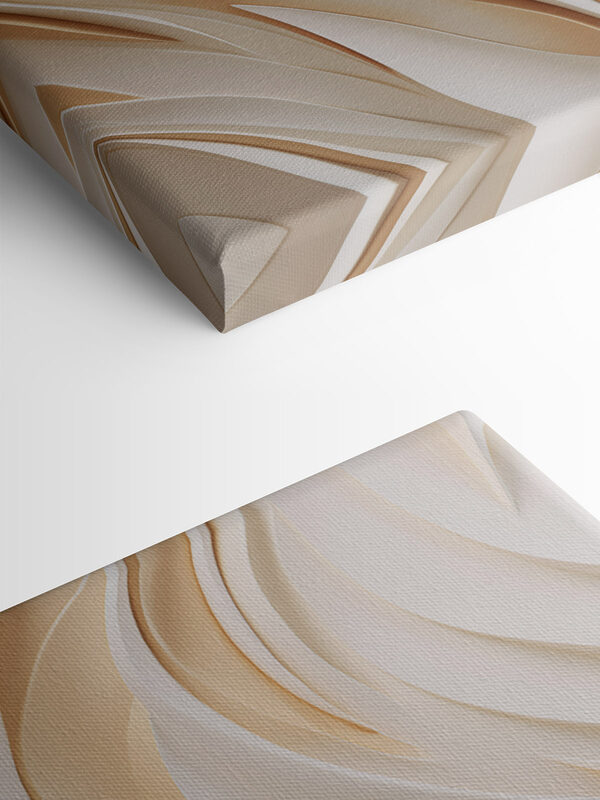 Flowing Forms in Soft Tones