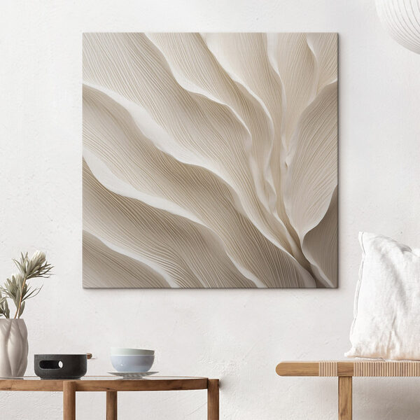 Flowing lines in soft neutral tones