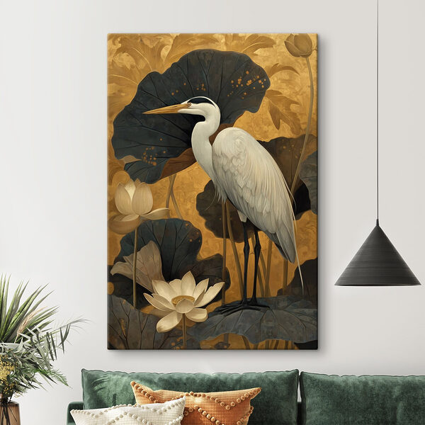 Canvas Schilderijen Schilderij van een witte vogel (Artikelnummer: s46148) Canvas Schilderijen Canvas Schilderijen Schilderij van een witte vogel (Artikelnummer: s46148)