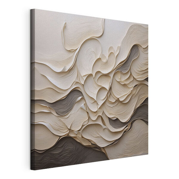 Canvas Schilderijen Canvas Schilderijen Wit en zwart papier (Artikelnummer: s49360)