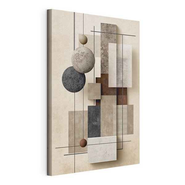 Canvas Schilderijen Wanddecoratie met verschillende texturen en cirkels (Artikelnummer: s49703) Canvas Schilderijen Canvas Schilderijen Wanddecoratie met verschillende texturen en cirkels (Artikelnummer: s49703)