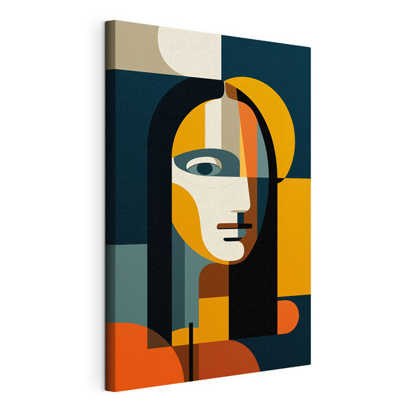 Canvas Schilderijen Het gezicht van een vrouw met lang haar (Artikelnummer: s49835) Canvas Schilderijen Canvas Schilderijen Het gezicht van een vrouw met lang haar (Artikelnummer: s49835)