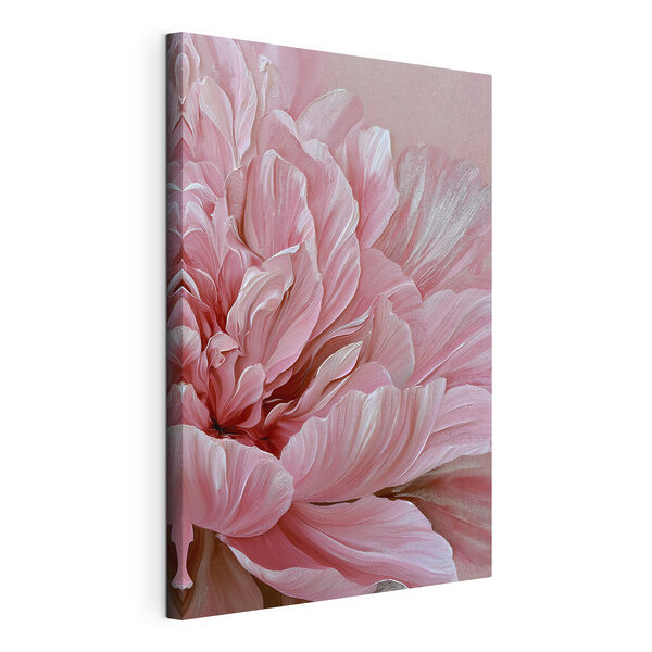 Canvas Schilderijen Canvas Schilderijen Zachte bloemen in subtiele pasteltinten (Artikelnummer: s49816)