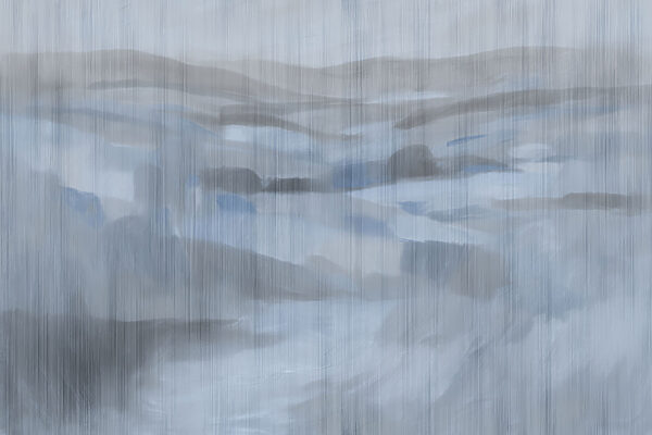 Grey and white painting