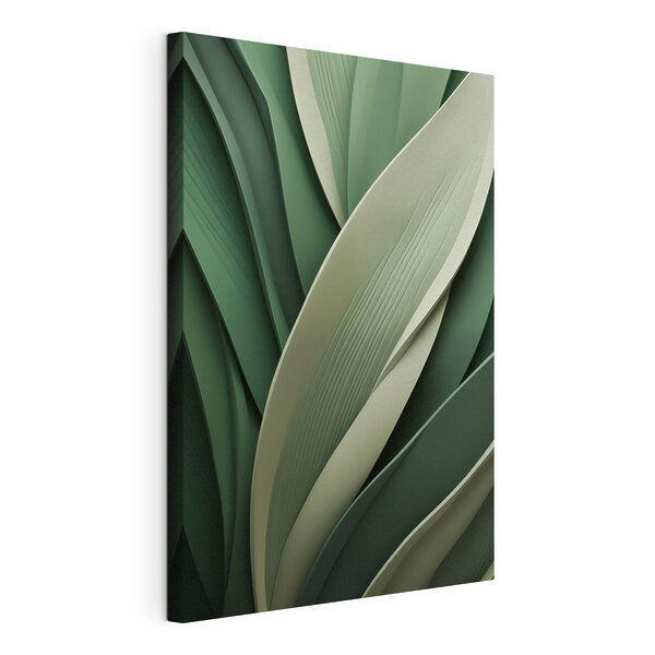 Canvas Schilderijen Canvas Schilderijen Vloeiende lagen uit het palet van de natuur (Artikelnummer: s49766)