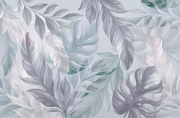 Soft foliage in muted tones Soft foliage in muted tones
