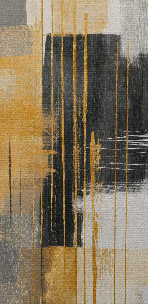 Dynamic abstract composition in soft colors