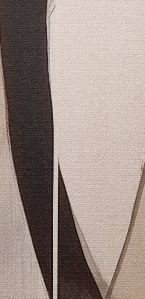 Black and white art piece