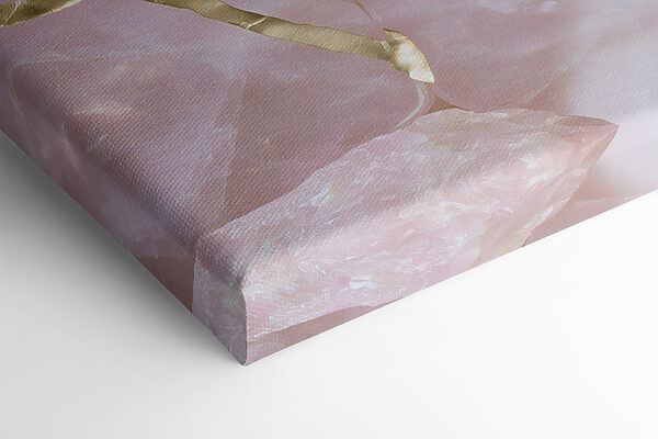 Elegant pink and gold composition Elegant pink and gold composition