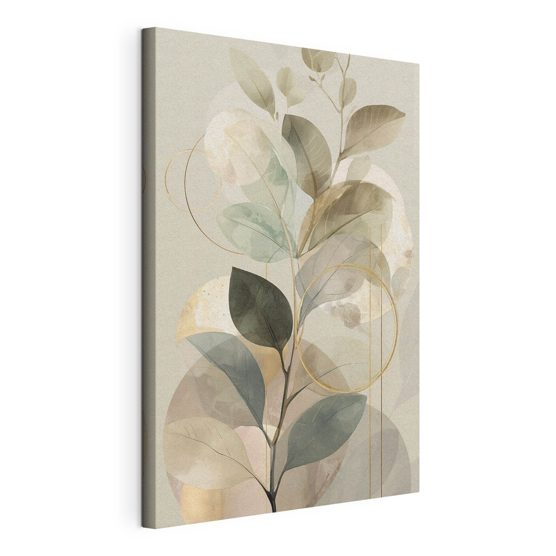 Gentle botanical composition with soft tones