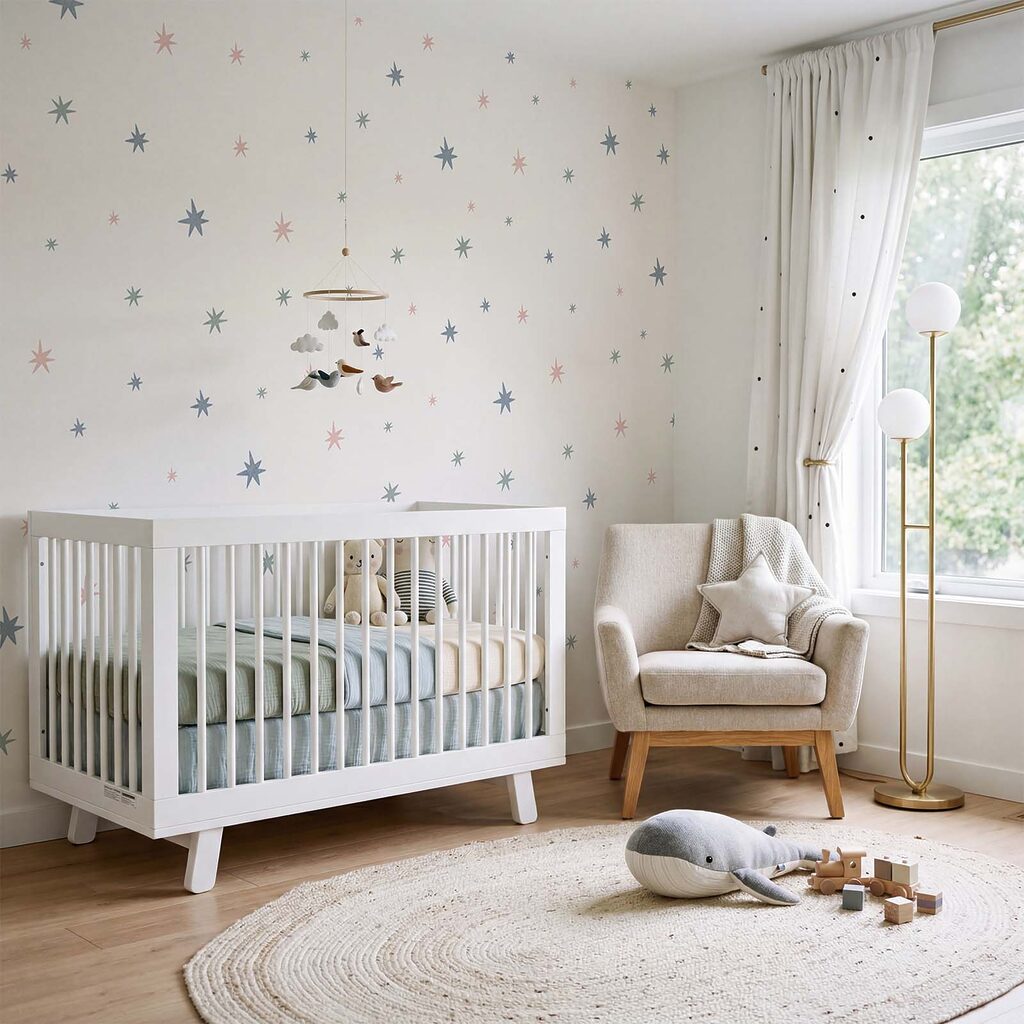 Witte achtergrond met veel kleine sterretjes Witte achtergrond met veel kleine sterretjes