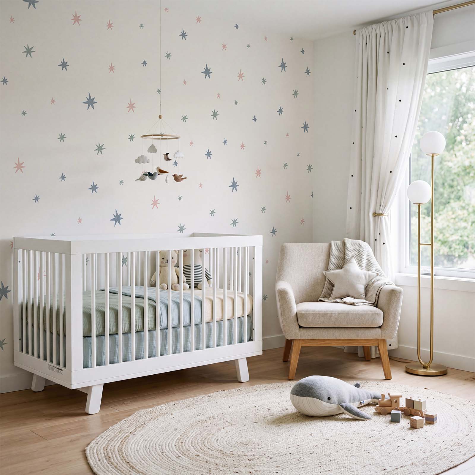 Witte achtergrond met veel kleine sterretjes Witte achtergrond met veel kleine sterretjes