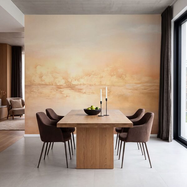 Schilderij van een woestijnlandschap Schilderij van een woestijnlandschap