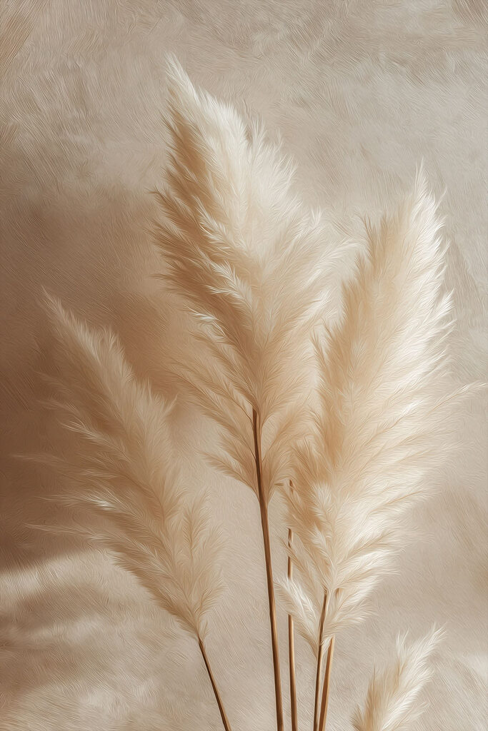 Soft feathery plants in warm tones Soft feathery plants in warm tones