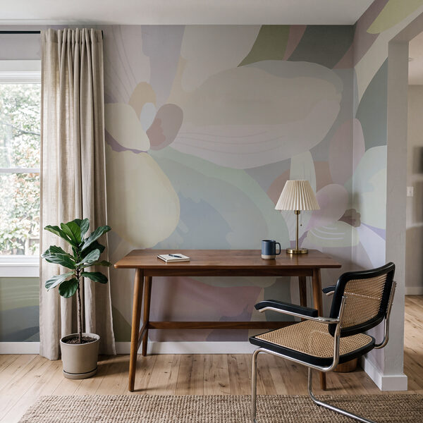 Kleurrijk bloemenschilderij