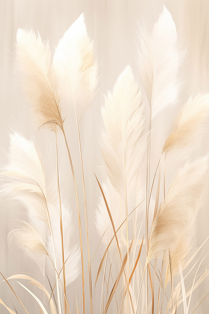 Soft plumes in gentle light Soft plumes in gentle light
