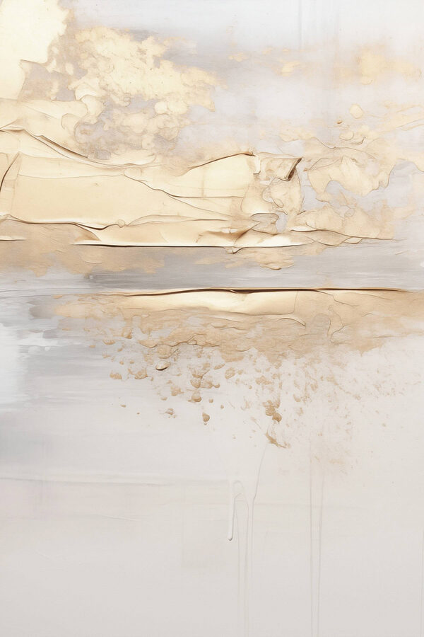 White wall with brown paint White wall with brown paint