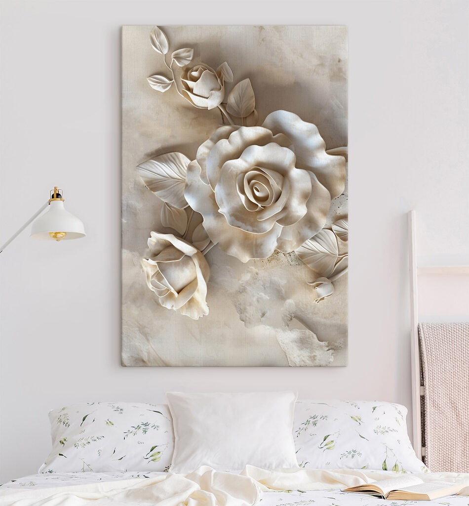 Elegant roses in soft hues