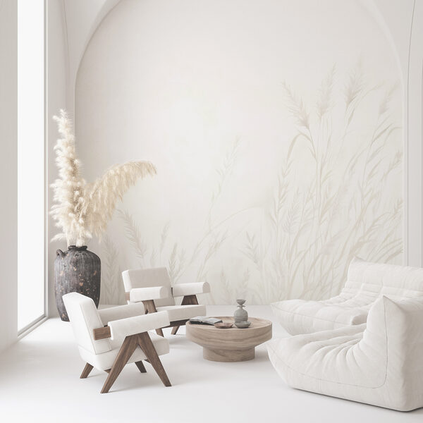 Witte achtergrond met gras Witte achtergrond met gras
