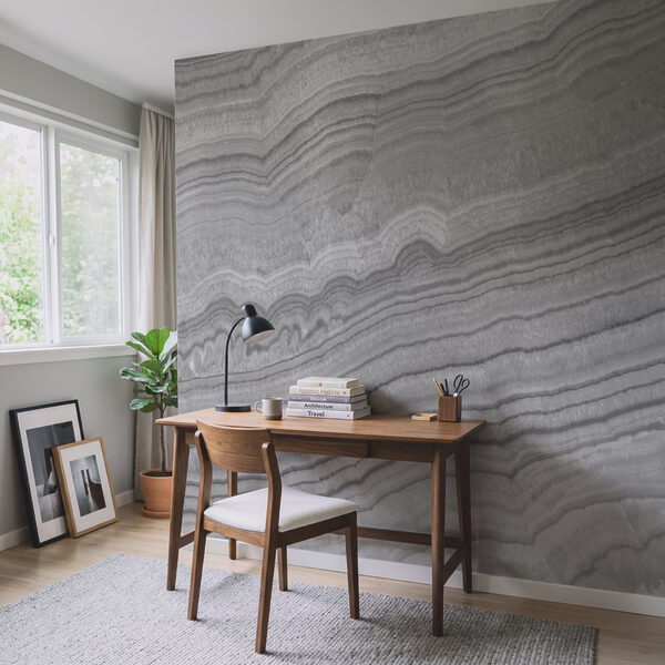 Natuurlijke golven in een monochroom ontwerp Natuurlijke golven in een monochroom ontwerp