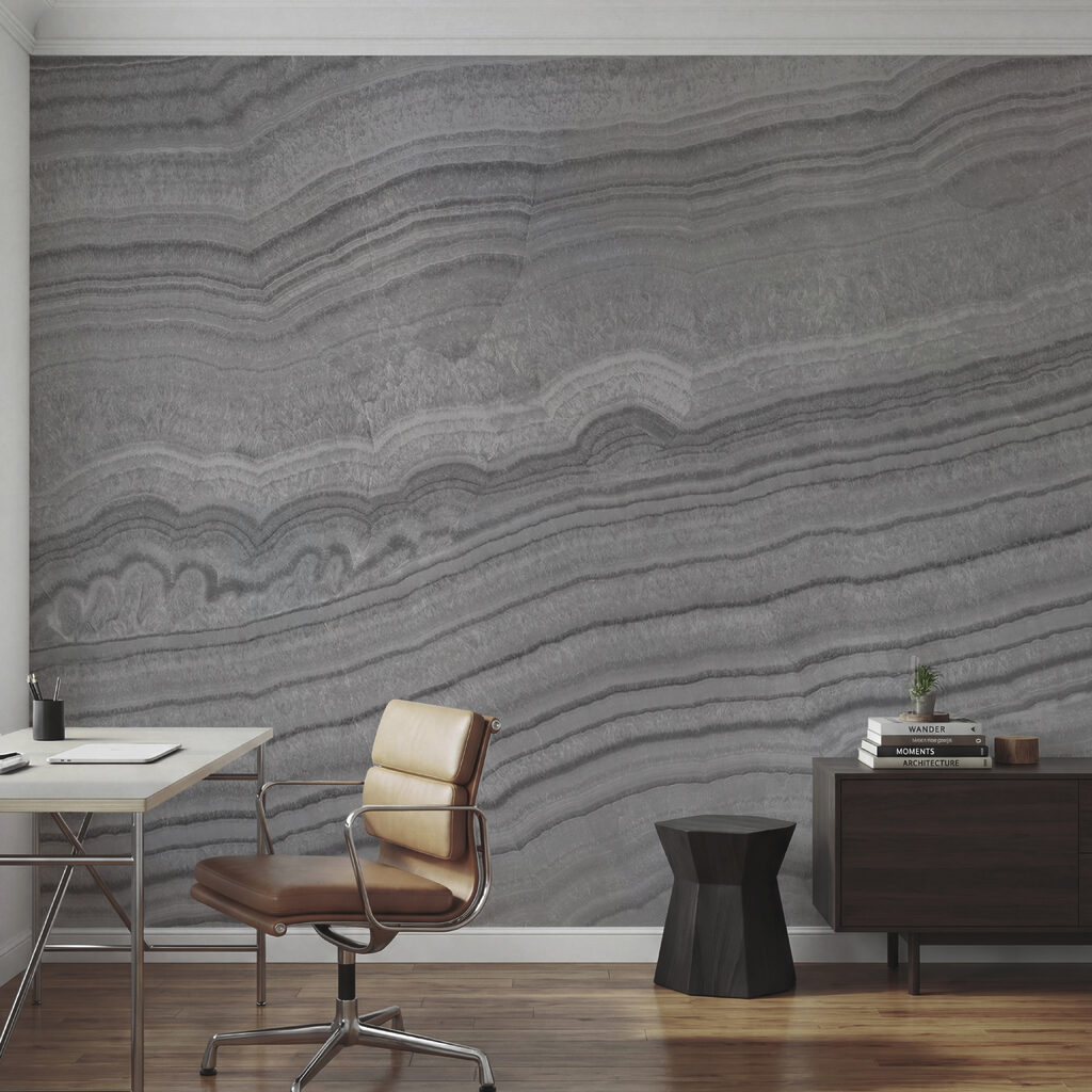 Natuurlijke golven in een monochroom ontwerp Natuurlijke golven in een monochroom ontwerp