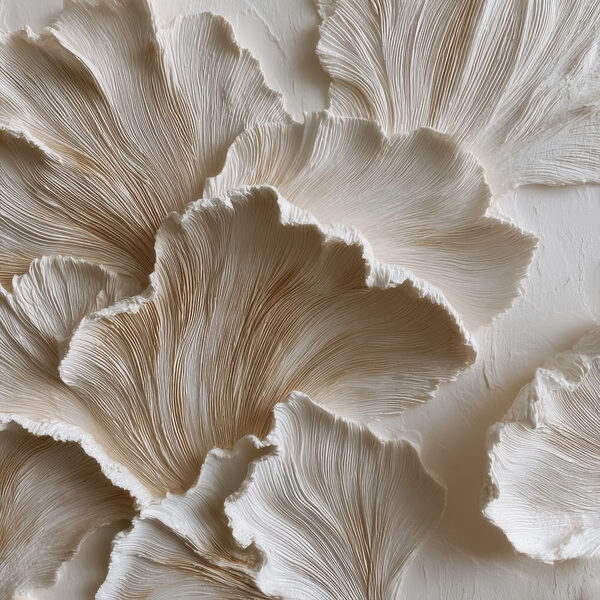 Elegant textured floral design elements Elegant textured floral design elements