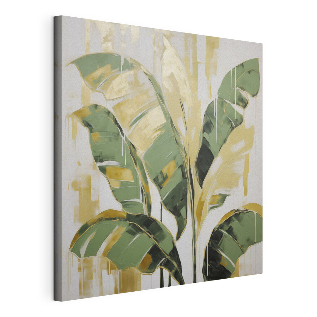 Painting of a leafy plant