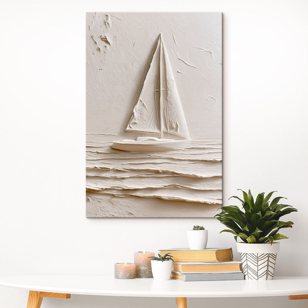 Sailboat in the water