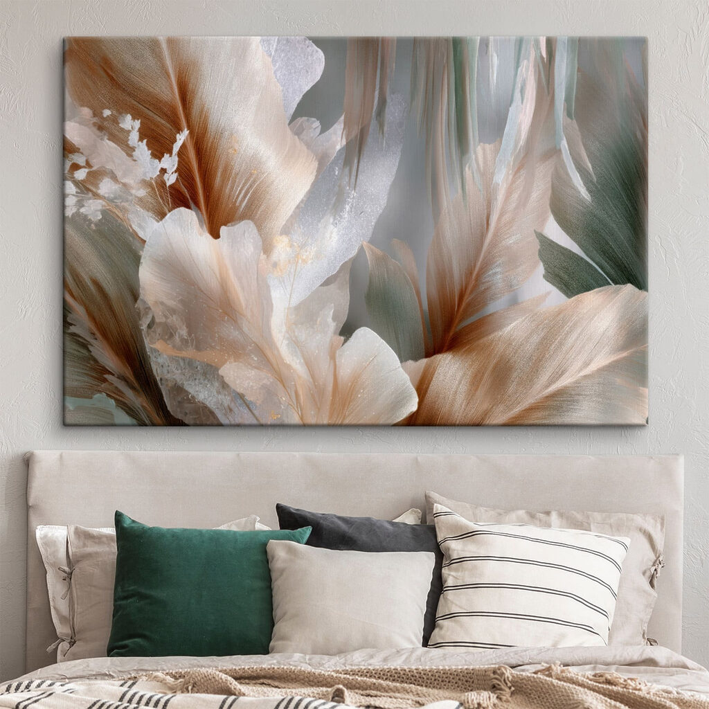 Soft hues of nature intertwined gracefully