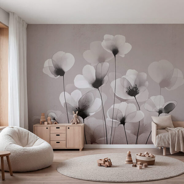 Groep witte bloemen Groep witte bloemen